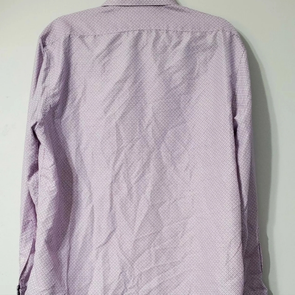 Nicole Miller New York Men’s Long Sleeve Button Down Shirt Size Large 16-16.5 - Picture 5 of 9